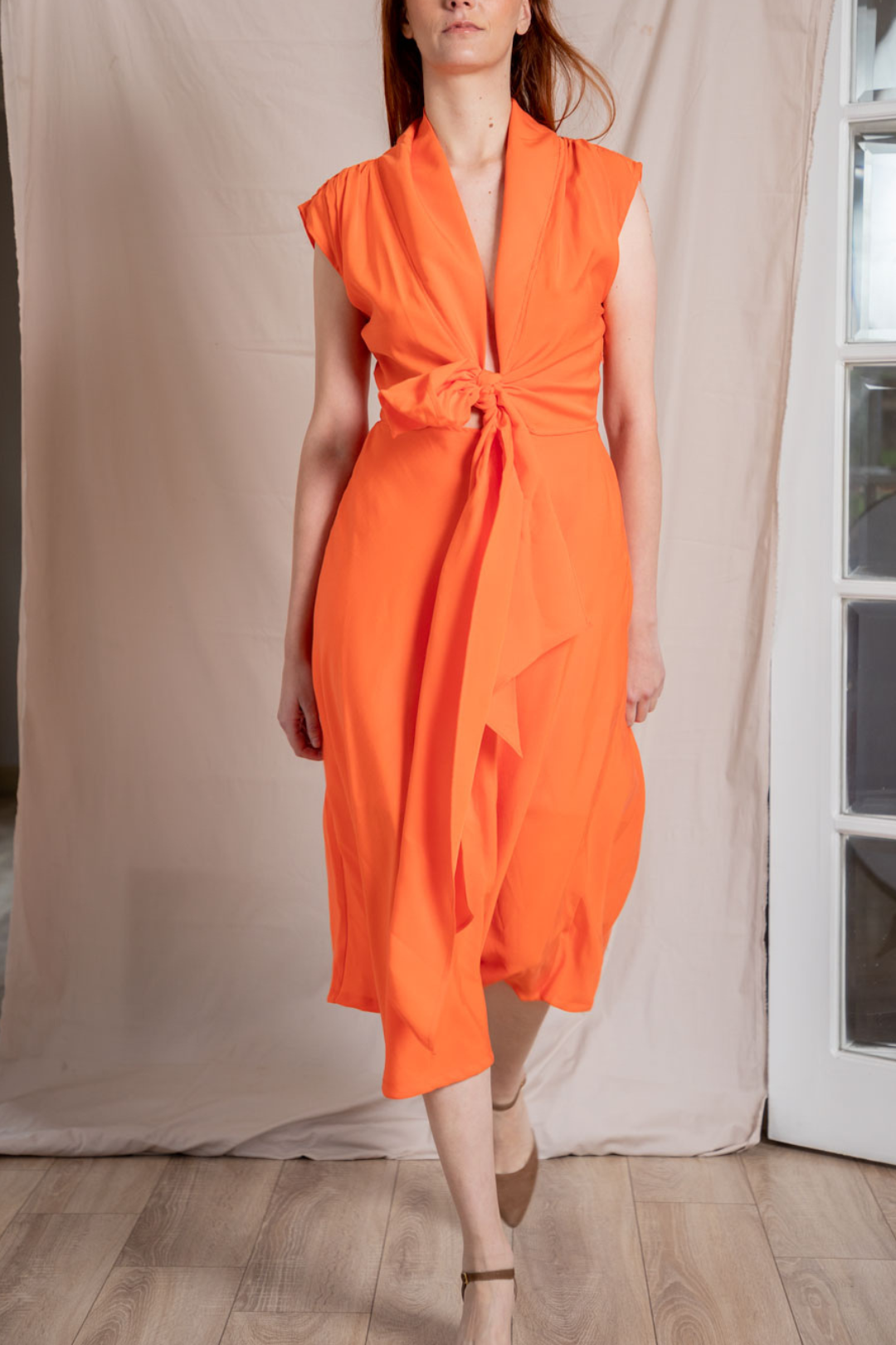 VESTIDO MARTINA NARANJA