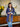 GABARDINA KIM BELGA BORDADA AZUL